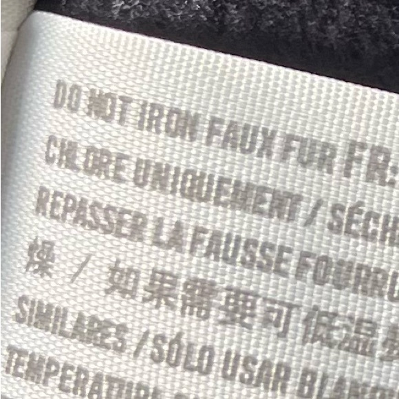 Hollister Black Faux Fur Cardigan Size M - Picture 5 of 5